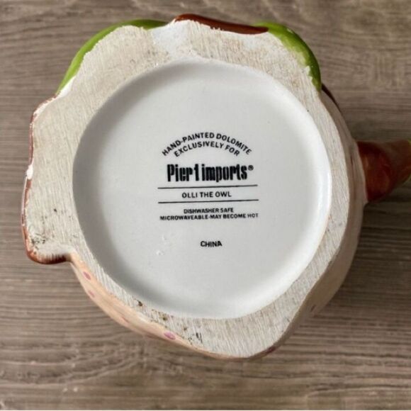 Pier1 Imports Olli The Owl Ceramic Coffee Mug - Picture 4 of 6